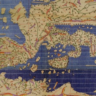 Medieval map of Europe