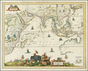 Early Modern Indian Ocean map