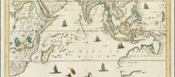 Early Modern Indian Ocean map